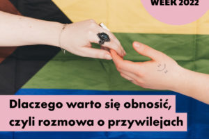 „Dlaczego warto się obnosić…”